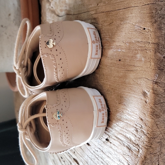 Kate Spade nude oxfords 5.5 - Picture 4 of 5